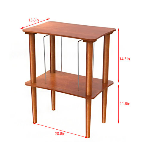 Red Barrel Studio® Wooden Multimedia Media Shelves Wayfair